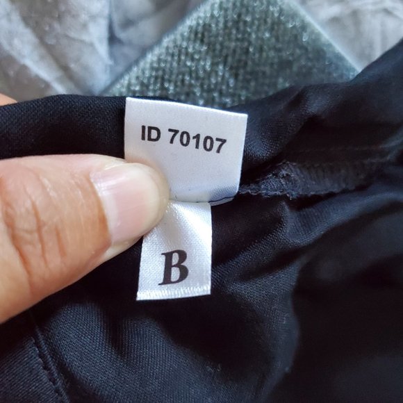 Ann Taylor Loft (Size 10 Black Dress full button front) - Picture 10 of 10